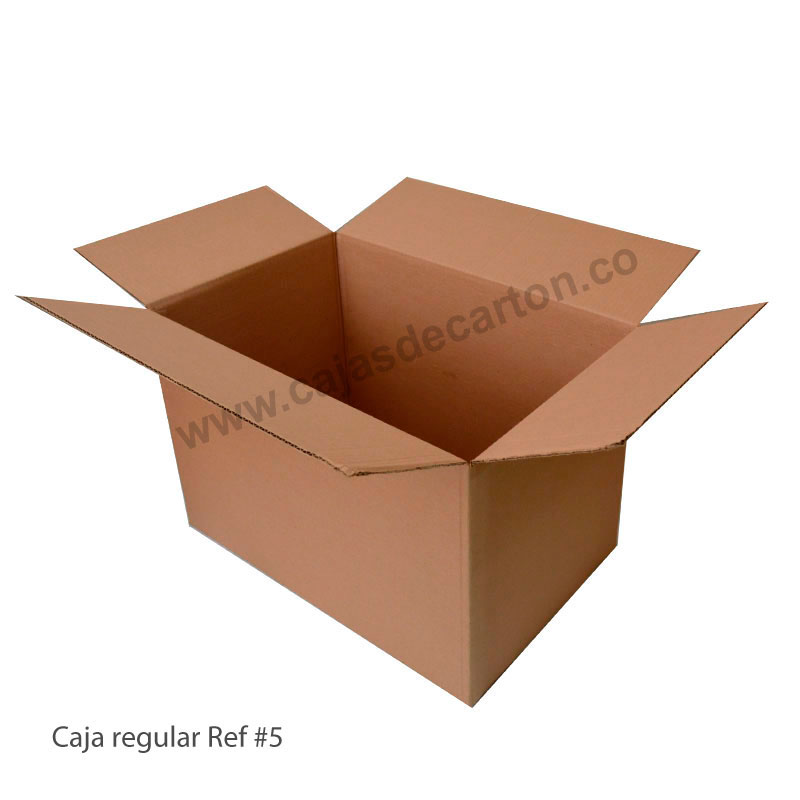Caja de cartón con separador 4 aletas - Colpacking